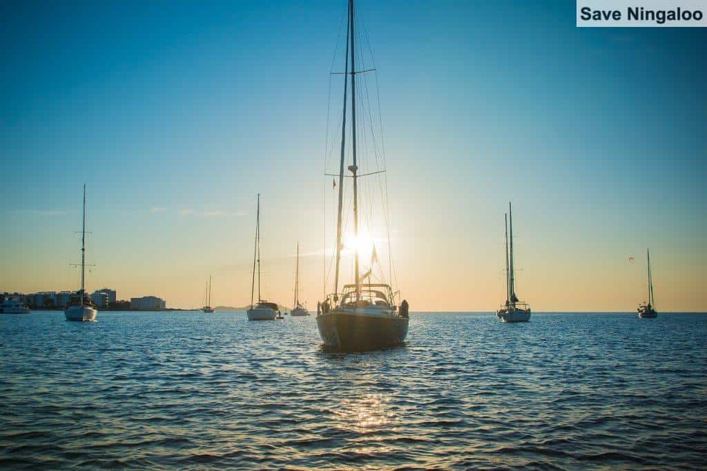 ibiza, sunset, yachts